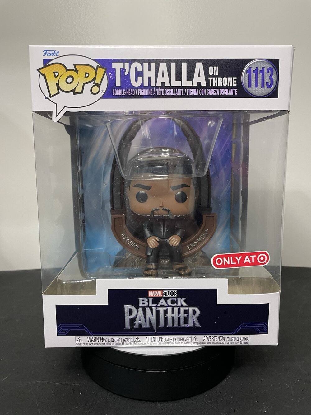 Funko Pop! Marvel - T'Challa on Throne - Target (Exclusive) #1113